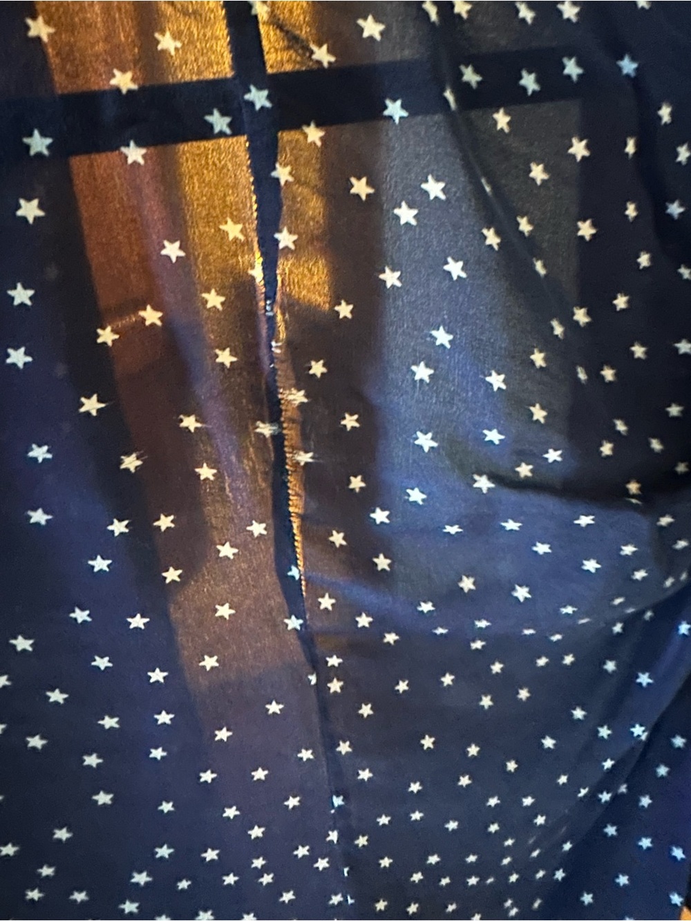 Réalisation Par Navy Star Print Tie-Front Blouse - Picture 4 of 6